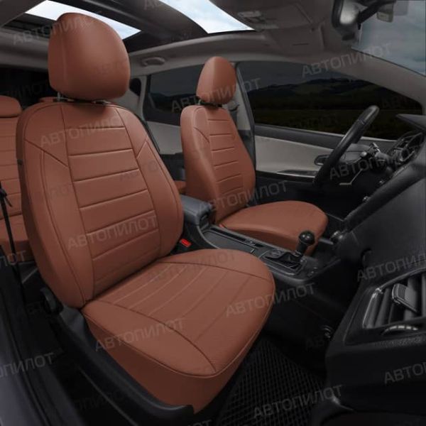 Чехлы Автопилот Экокожа на AUDI Q3 С 2010-2018 Чехлы Автопилот Экокожа на AUDI Q3 С 2010-2018
