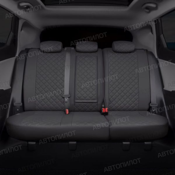 Чехлы Автопилот Экокожа Ромб на Jaecoo J7 (2023+)