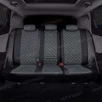 Чехлы Автопилот Алькантара Ромб на Chevrolet Cobalt с 2011+ Чехлы Автопилот Алькантара Ромб на Chevrolet Cobalt с 2011+