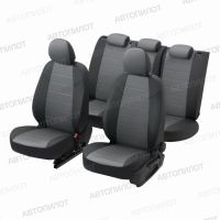 Чехлы Автопилот Алькантара на Chery Kimo Чехлы Автопилот Алькантара на Chery Kimo