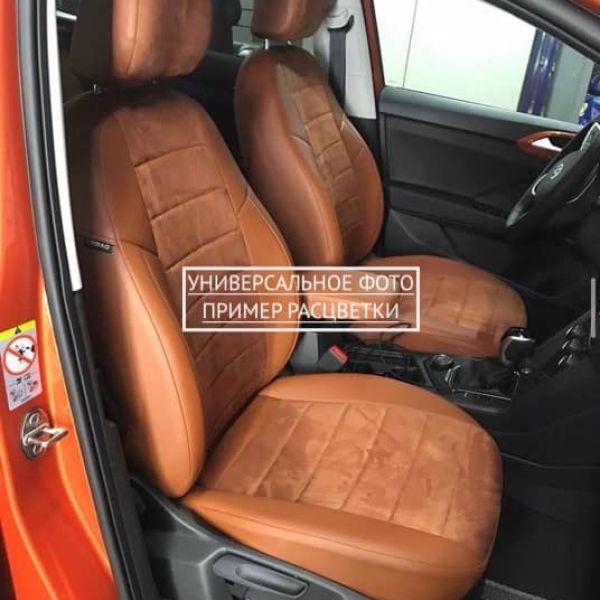 Чехлы Автопилот Алькантара на Chery Kimo Чехлы Автопилот Алькантара на Chery Kimo