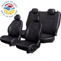 Чехлы Экокожа Турин Ромб на Daewoo Gentra Чехлы Экокожа Турин Ромб на Daewoo Gentra