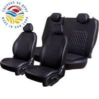 Чехлы Экокожа Турин Ромб на Daewoo Gentra Чехлы Экокожа Турин Ромб на Daewoo Gentra